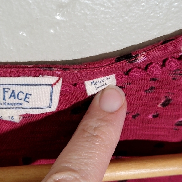 Fat Face Print Shirt - Picture 4 of 7